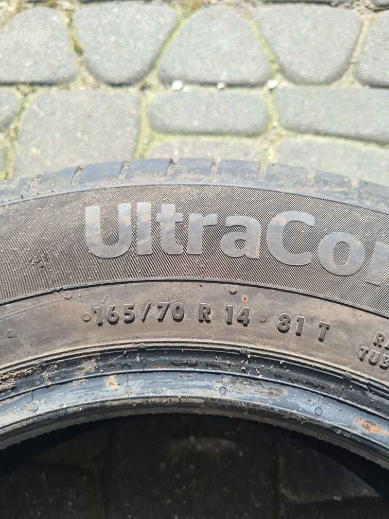 Sprzedam opony letnie 165/70R14