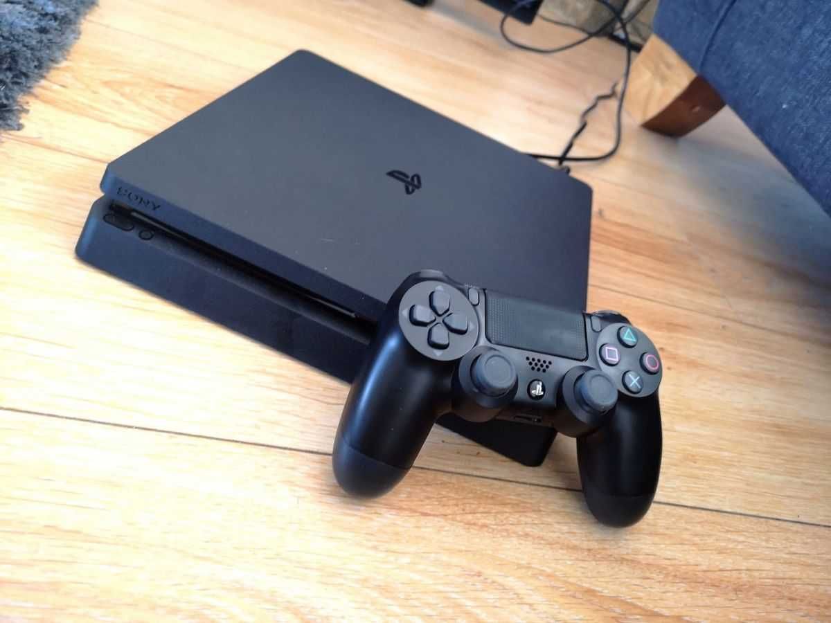 Консоль PS4 Slim + Игры. Приставка Sony PlayStation 4 Плейстейшн 4