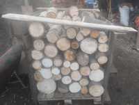 Drewno liściaste 2 letnie buk jesion