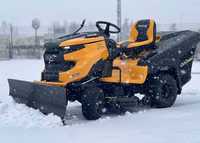 Pług do Traktorka CUB CADET Zestaw Pług 120 cm + Adapter + Rączka