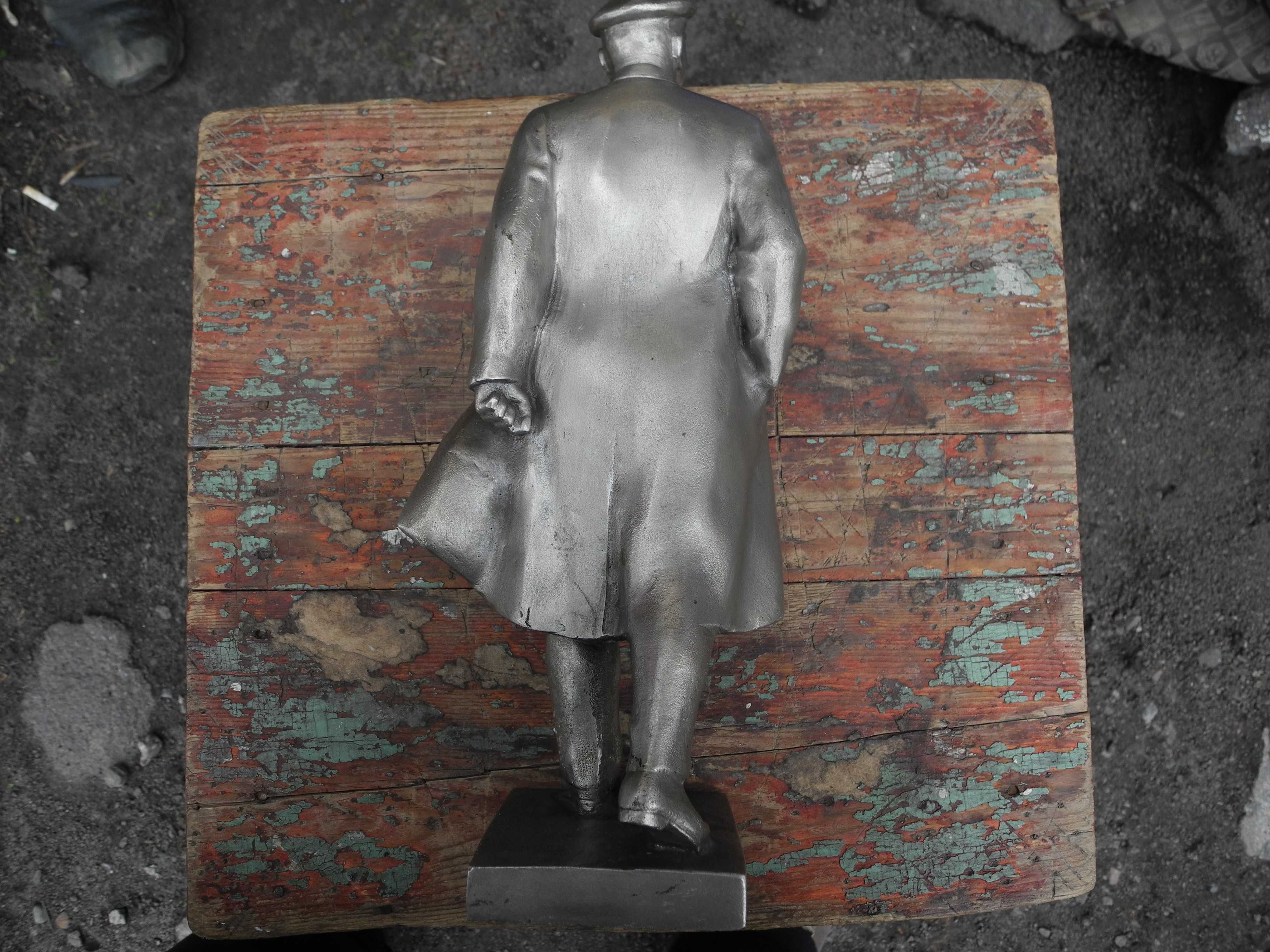 Силуминовая заводская статуэтка СССР Ленин, 35 см.