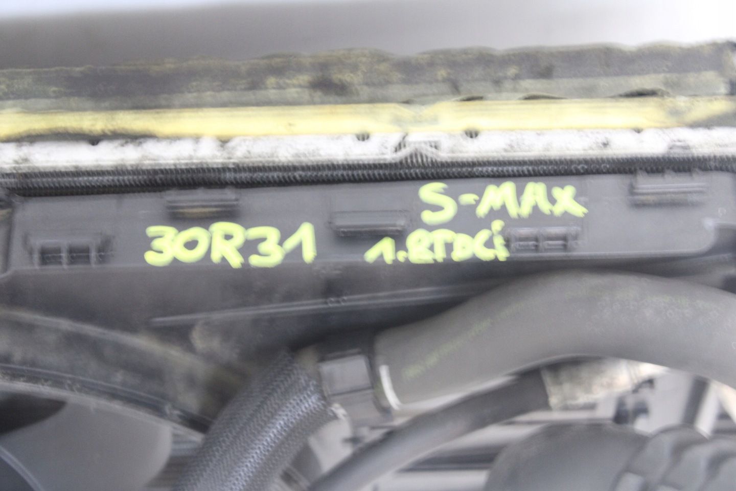 CHŁODNICE WENTYLATOR INTERCOOLER FORD S-MAX 2006R- 1.8 TDCI