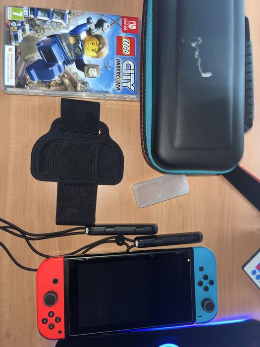 Nintendo switch com pouco uso