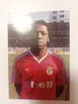 Postal jogador Sport Lisboa e benfica anos 90