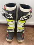 Alpinestars Tech 7 Boots Black-Red-Yellow 38