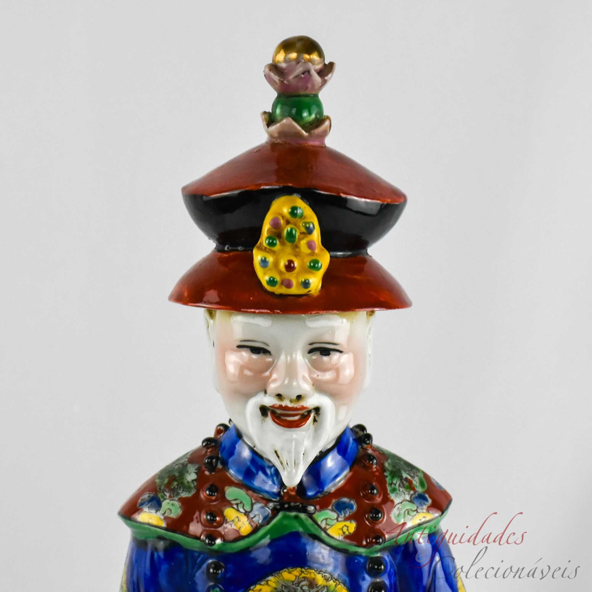 Figura de Imortal porcelana da China, pintado à mão nº2