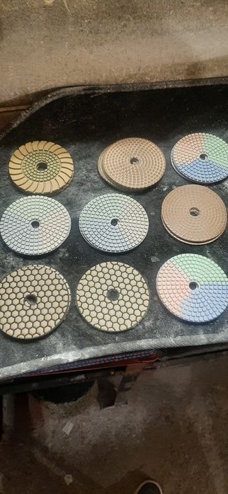 Круг полировальные (черепашка ) для плитка/камень/мрамор/гранит 100 мм