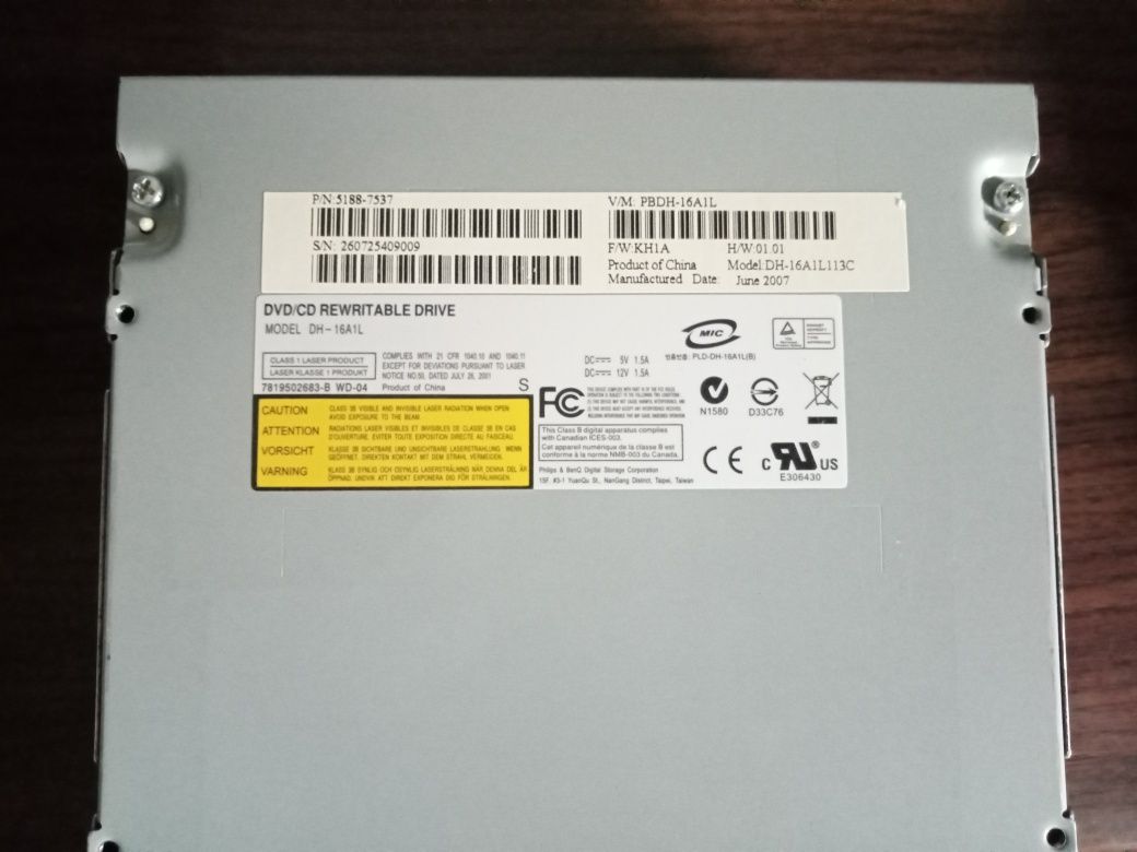 Leitor CD DVD Pcs