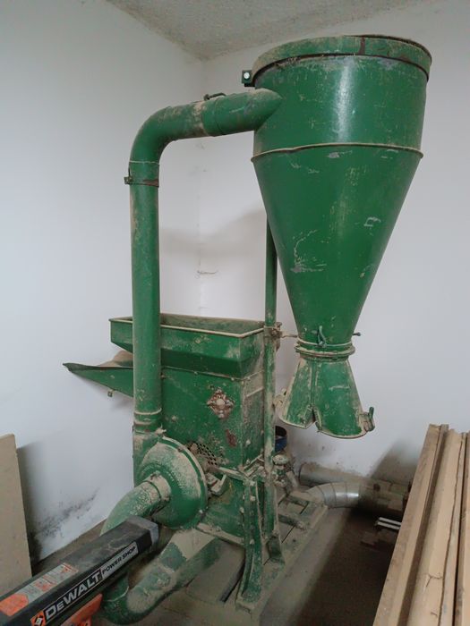 Máquina pellets 120kg/h/ sem fim/seladora de sacos/ sacos/moinho