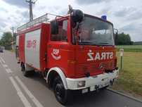Mercedes Benz 813 pożarniczy straż zadbany