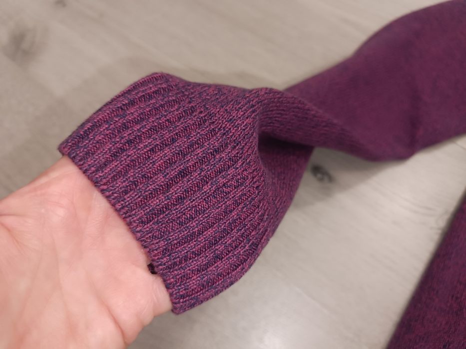 Purpurowy sweter h&m r. M