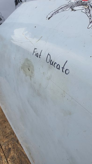 Капот Fiat Ducato 1994-2006, фіат дукато білий