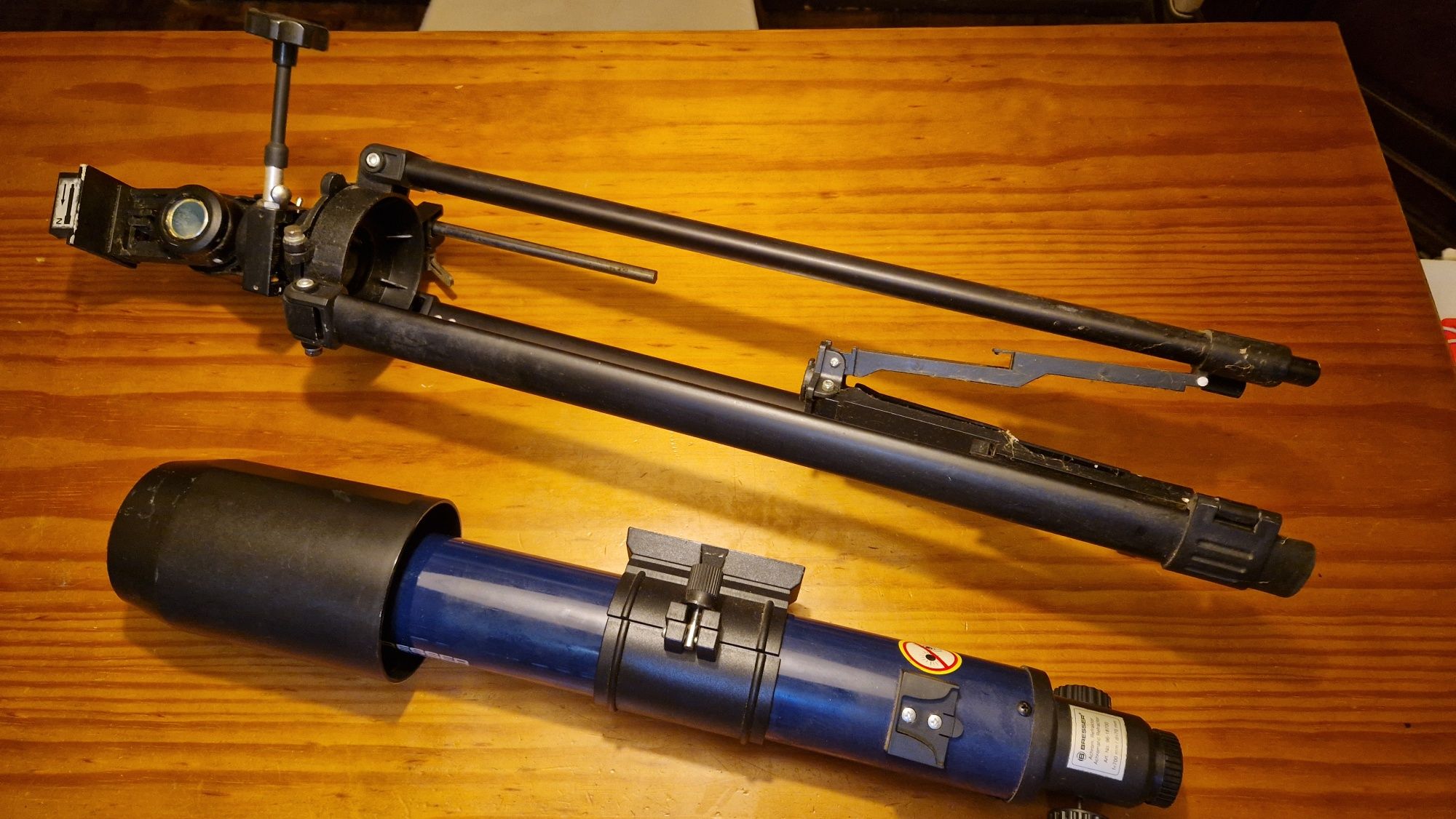 Telescópio Bresser completo