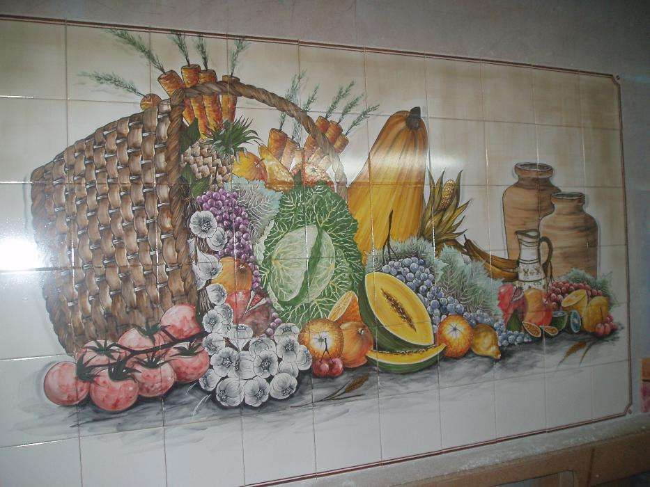 Painel de azulejo