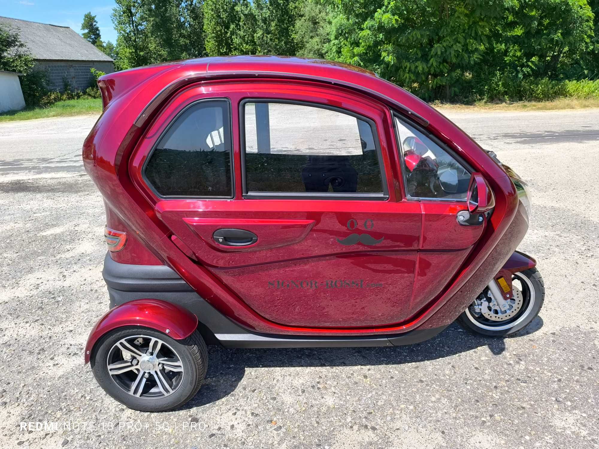 Skuter elektryczny pojazd bez prawa jazdy EconeloF1 Zarejestrowany