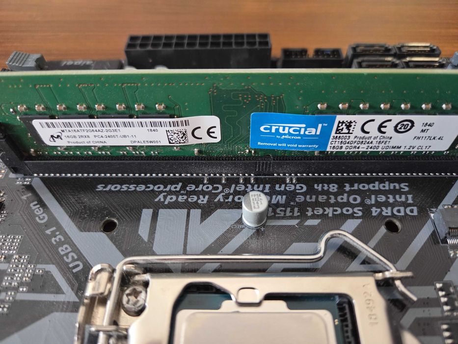 Zestaw i7-8700 Gigabyte Z370M 16GB RAM