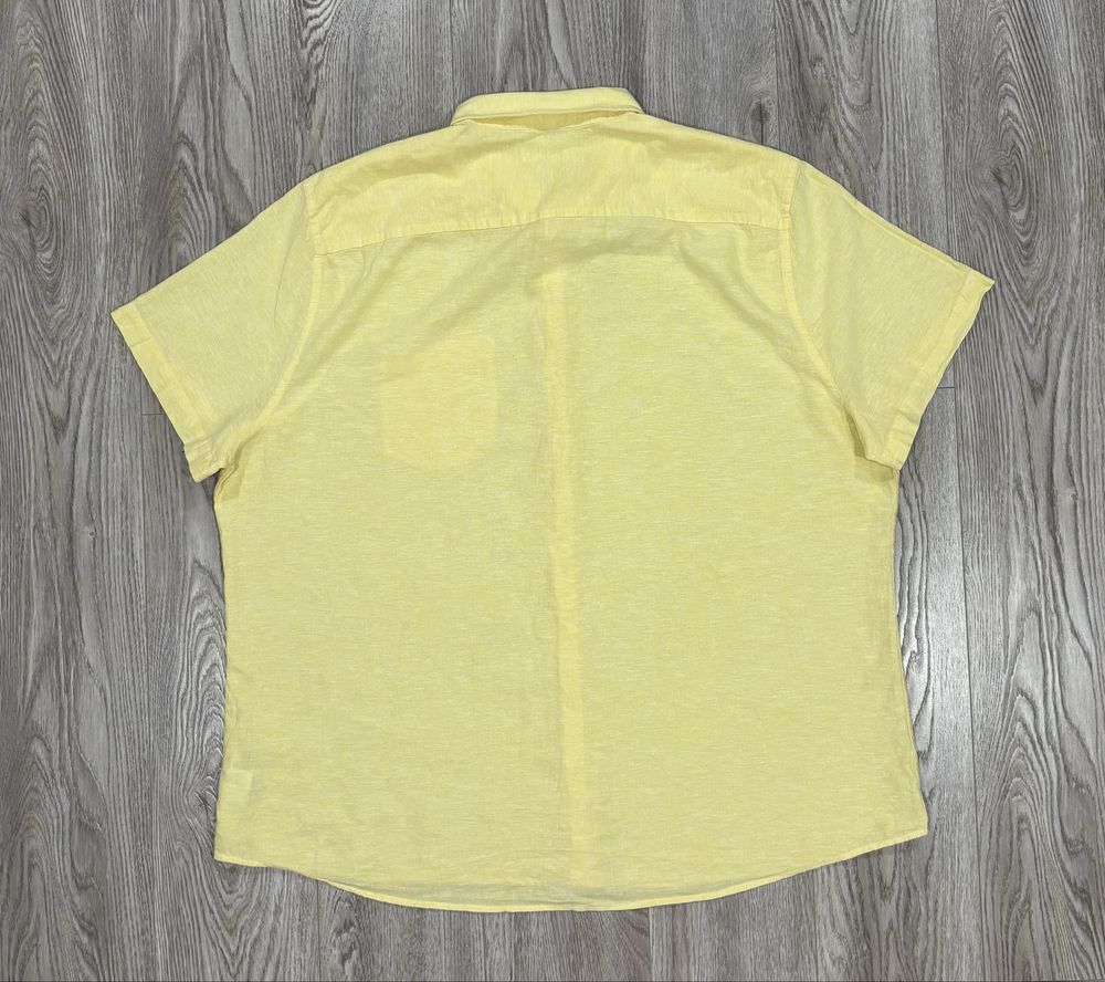 F&F 3XL Льняная Мужская тенниска рубашка xxxl XXXL f&f лён льна 3xl
