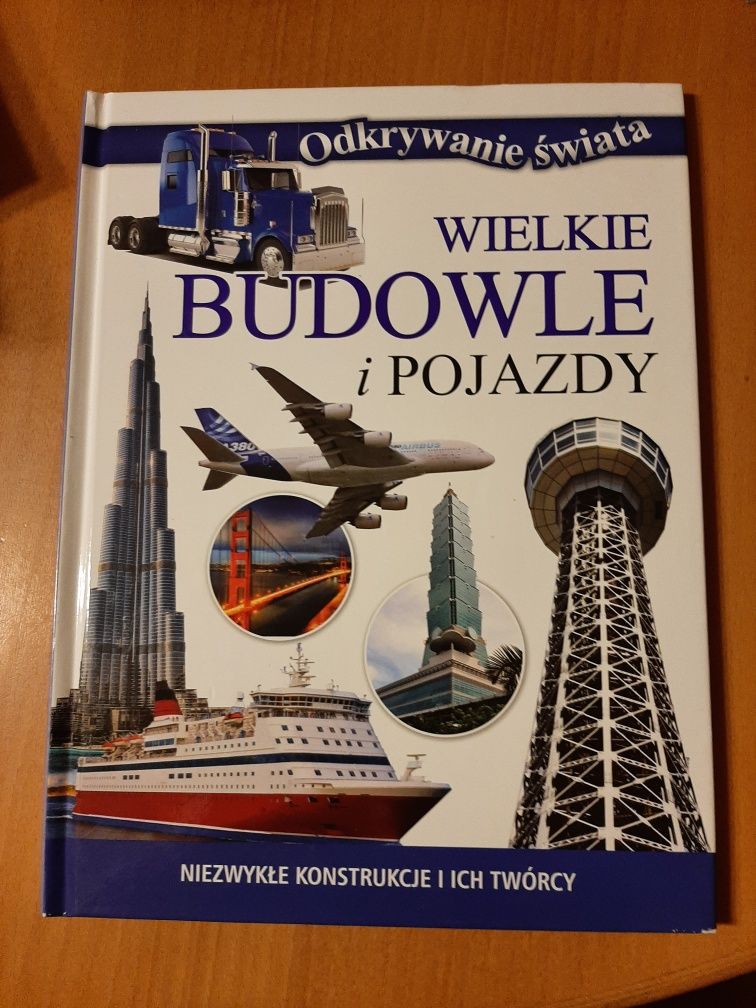 Wielkie budowle i pojazdy książka