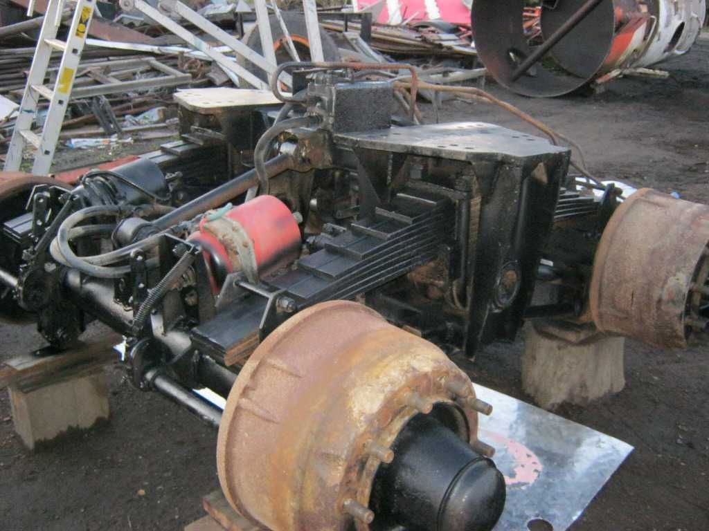 Przyczepa tandem wózek tandem oś osie 30 ton DMC podwozie, zawieszenie