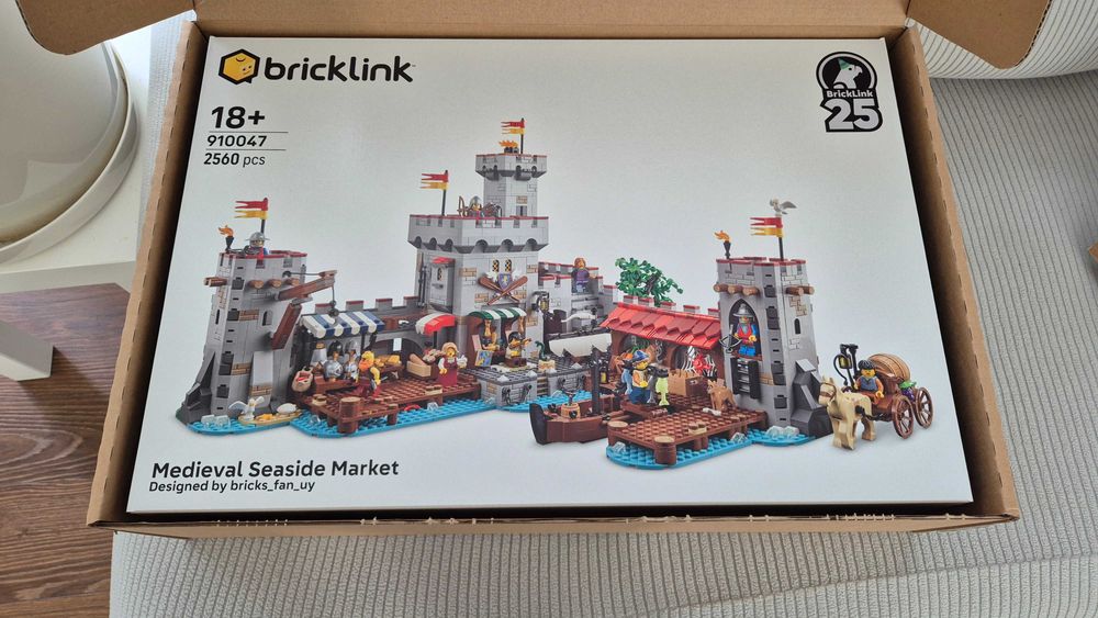 LEGO 910047 Medieval Seaside Market Średniowieczny rynek nadmorski