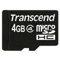 Transcend Micro SDHC 4GB Class 4 Карта Памяти