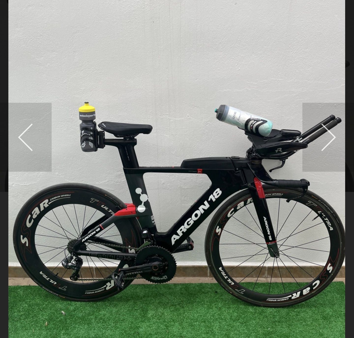 Bicicleta TT Triatlo Contra relogio Argon 18 E-119 Tri+
