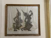 Quadro sobre arte tradicional Tailandesa