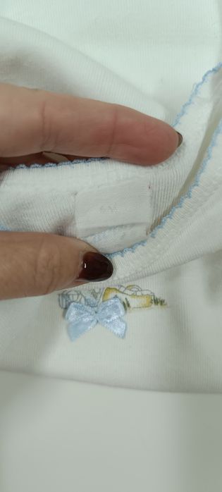 Body bebé 6 meses em algodão