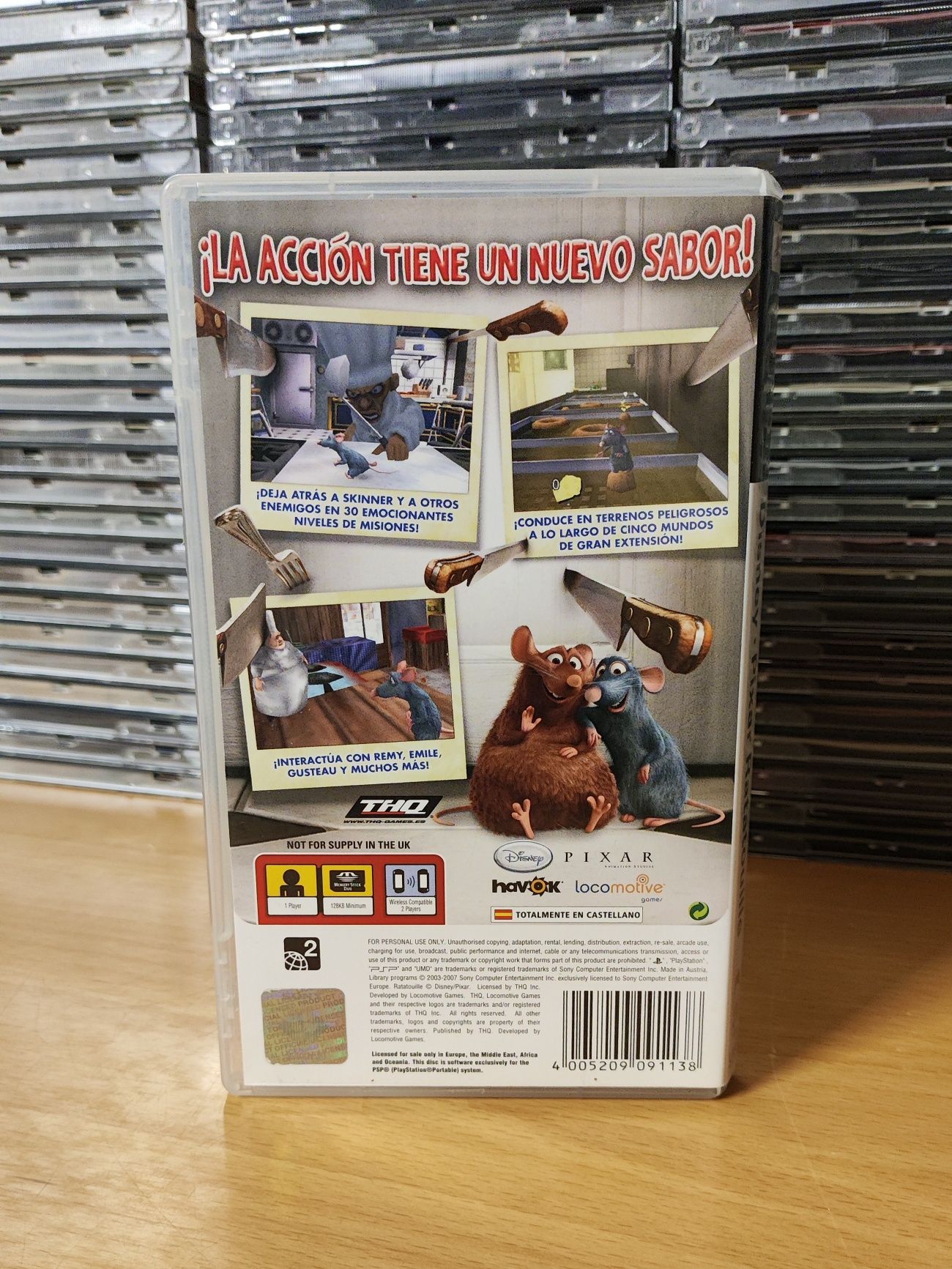 Ratatouille Disney PSP