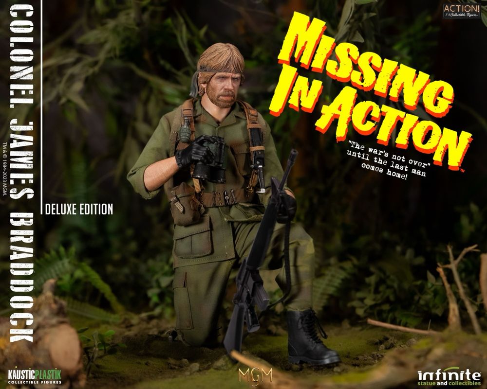 Фігурка 1/6 Missing in Action Col.JAMES BRADDOCK Chuck Norris hot toys
