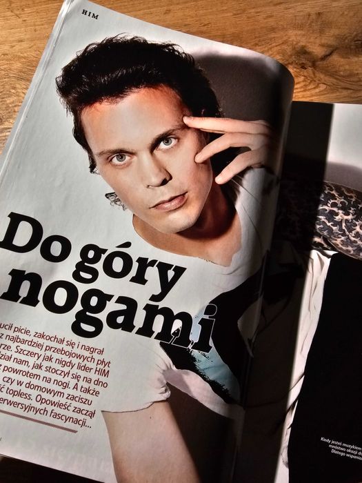 UNIKAT! Teraz Rock 4/2010 - HIM (Ville Valo), Serj Tankian, Scorpion