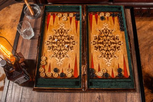 Нарды большие ручной работы