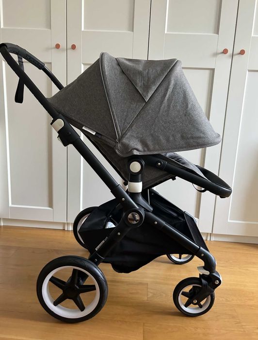 Wózek dziecięcy Bugaboo Lynx 2w1, szary - gondola, spacerówka