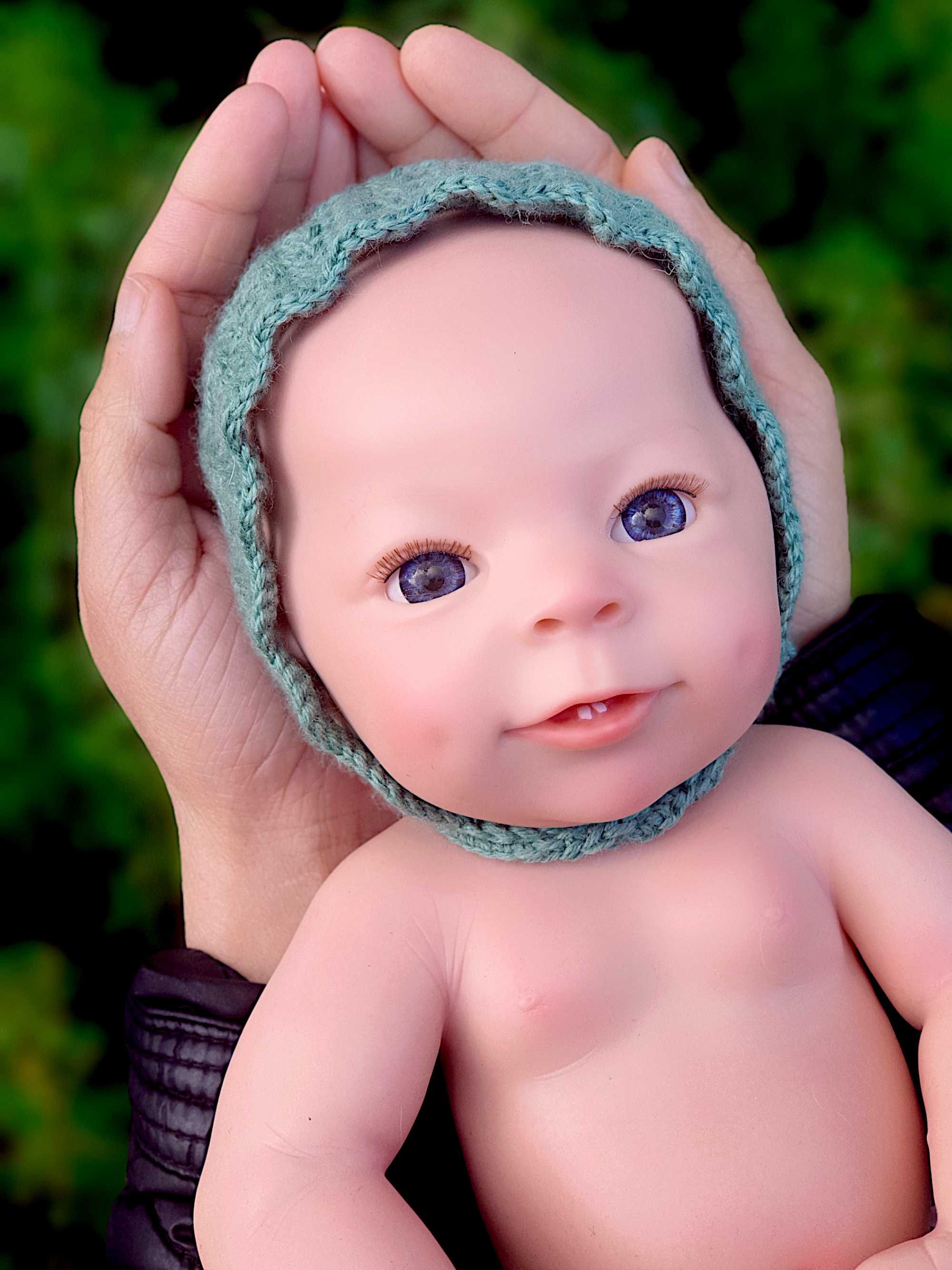 Boneca bebé reborn corpo inteiro silicone menino