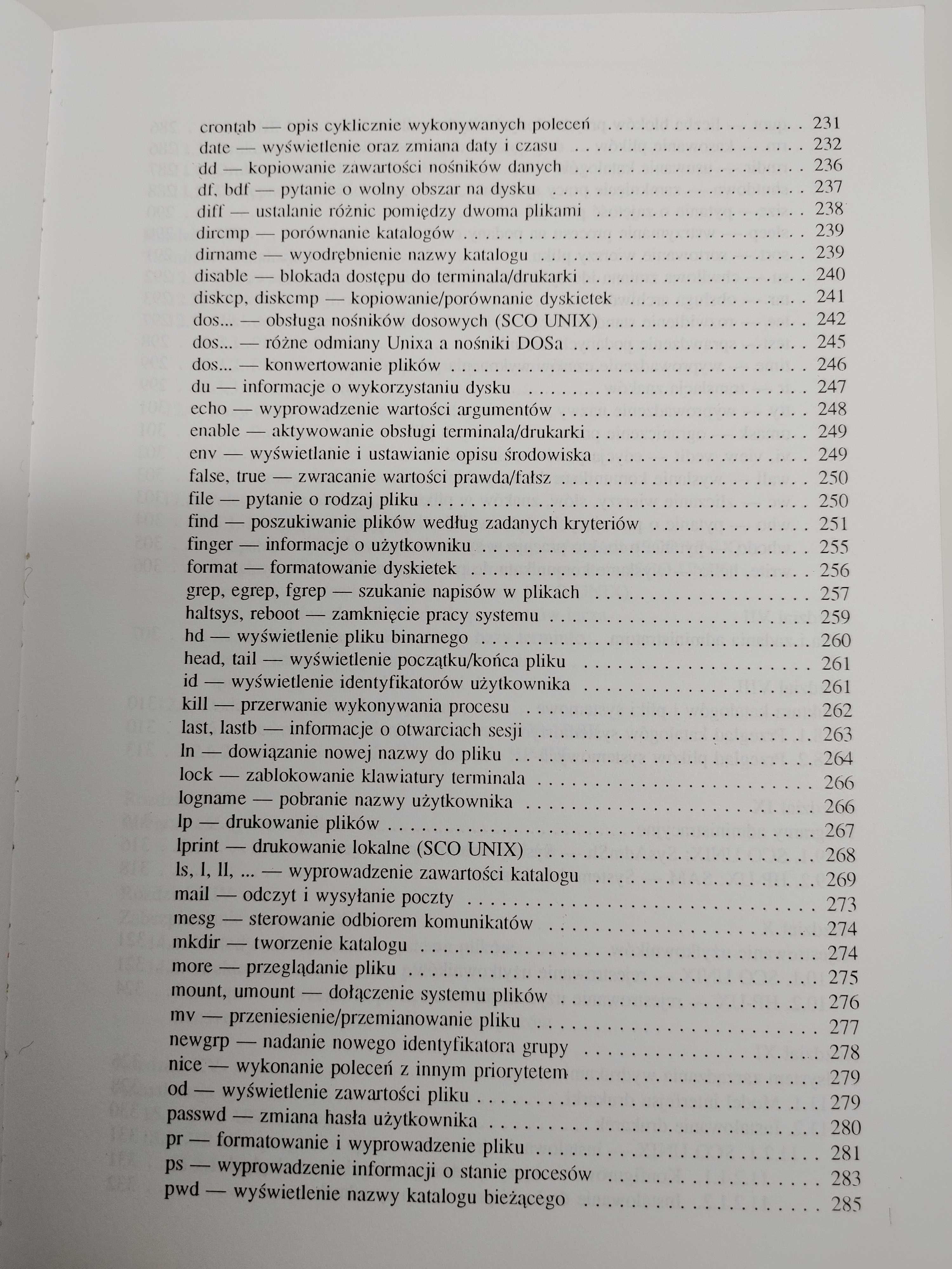 Książka UNIX - użytkowanie i administrowanie - Jerzy Marczyński