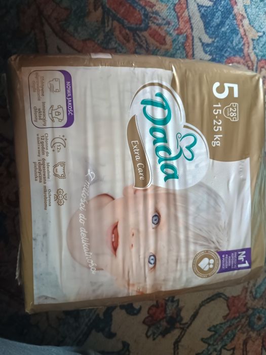 Pieluchy Dada Extra Care 5 NOWE Pełne