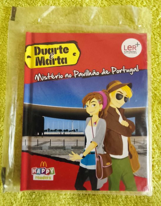 Livro Infantil "Duarte e Marta, Mistério no Pavilhão de Portugal