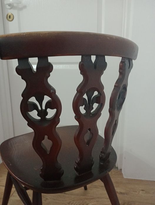 Ercol krzesła angielskie vintage antyk