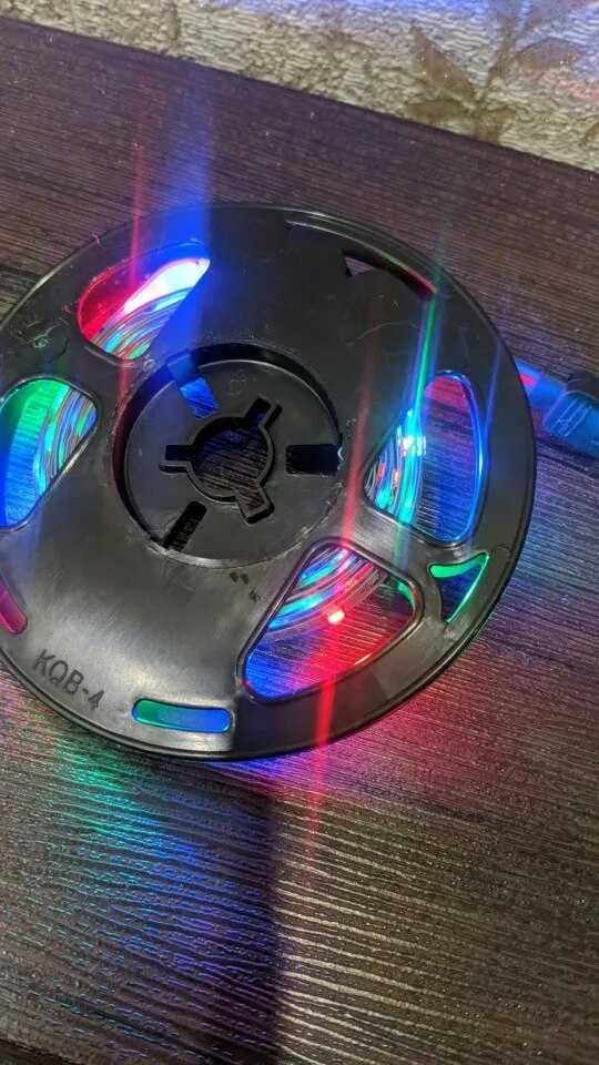 3 м USB RGB світлодіодна стрічка 60 лед/м 5В SMD 2835 Bluetooth ДУ LED