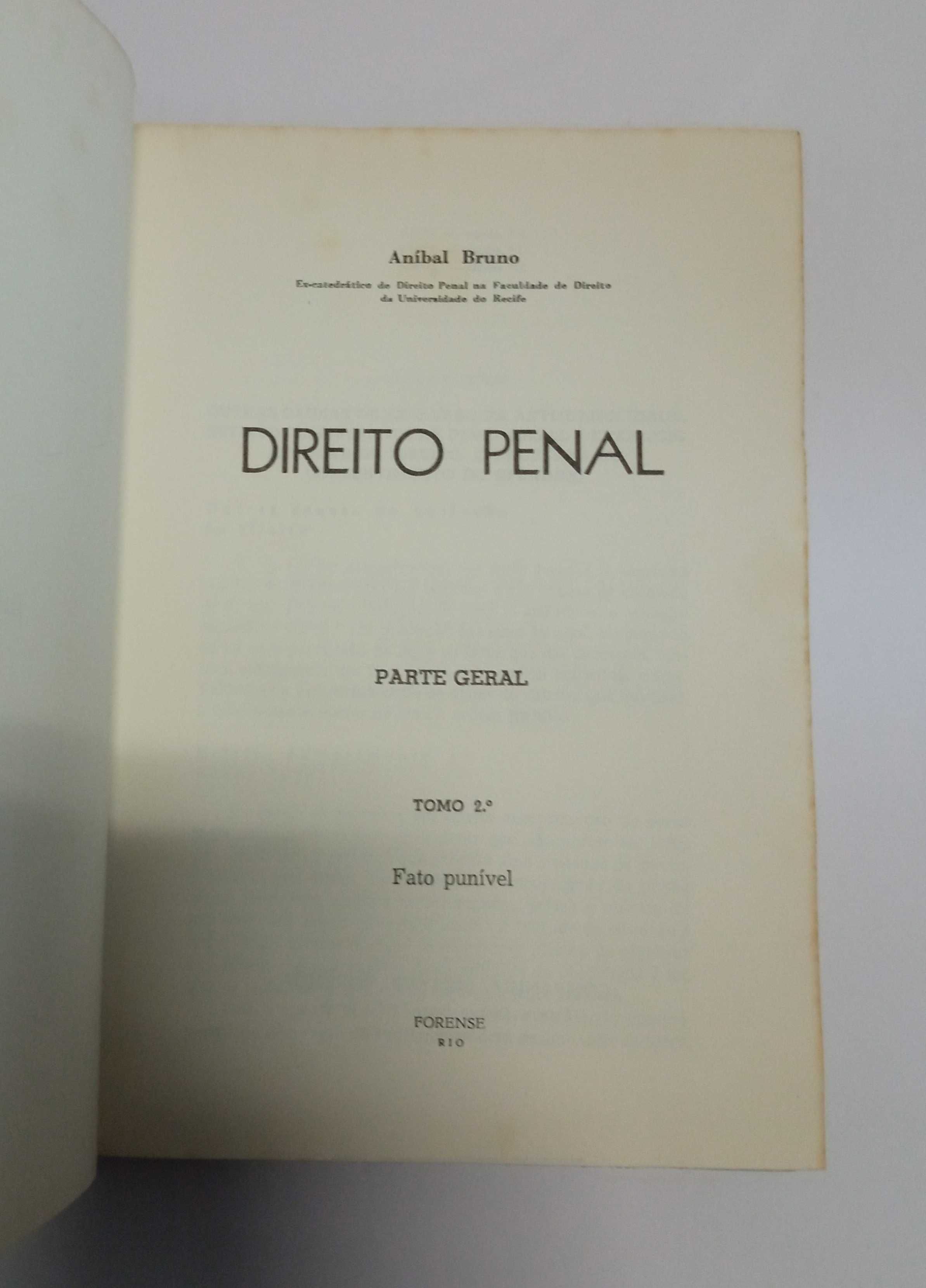 Direito Penal, de Aníbal Bruno