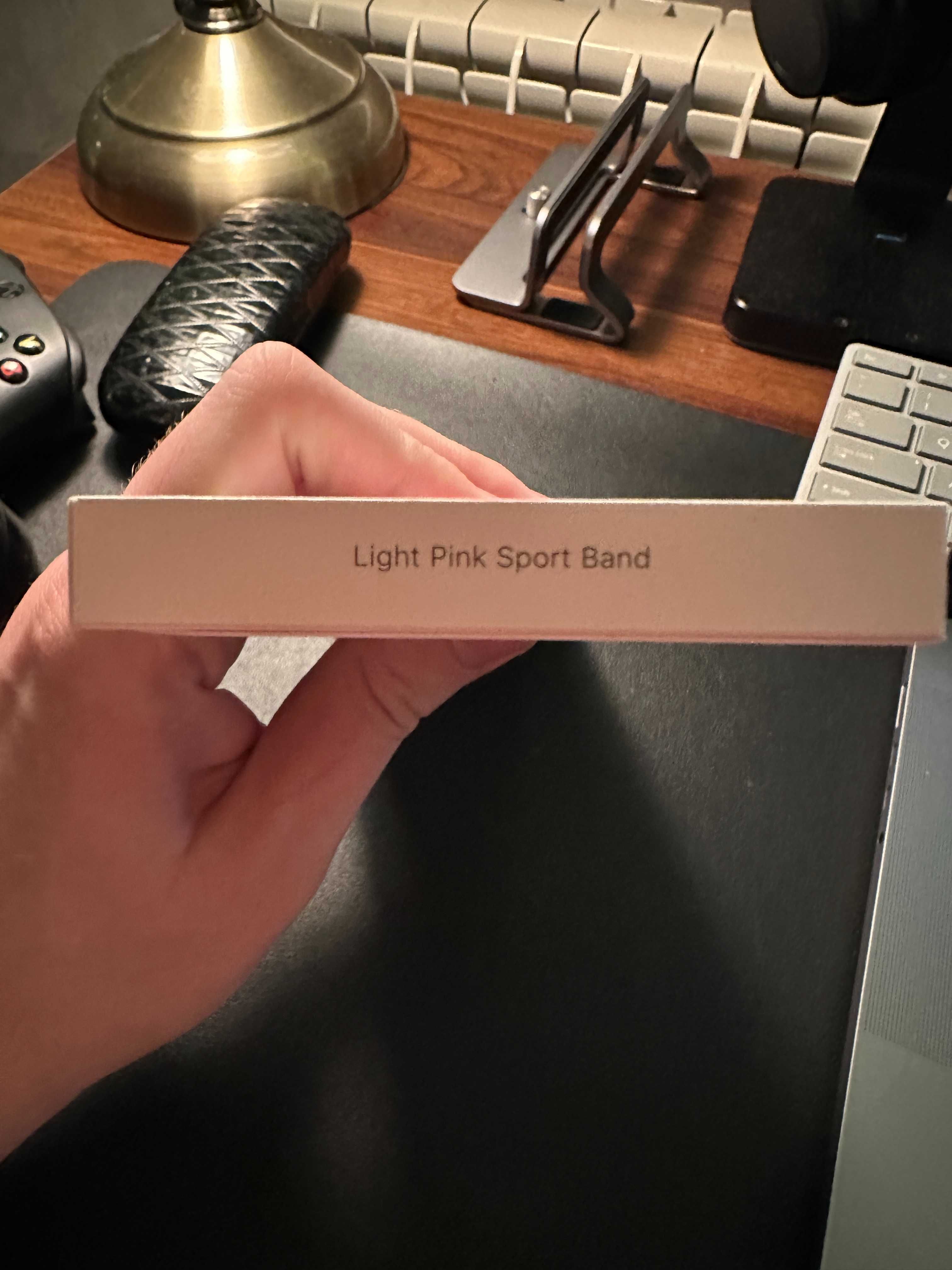 Pasek do Apple Watch (42/44/45/49) M/L Różowy