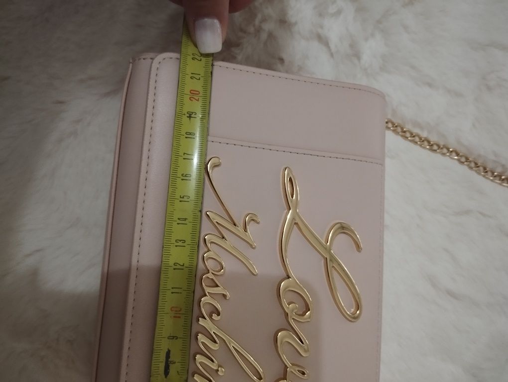 Mala love Moschino rosa velho