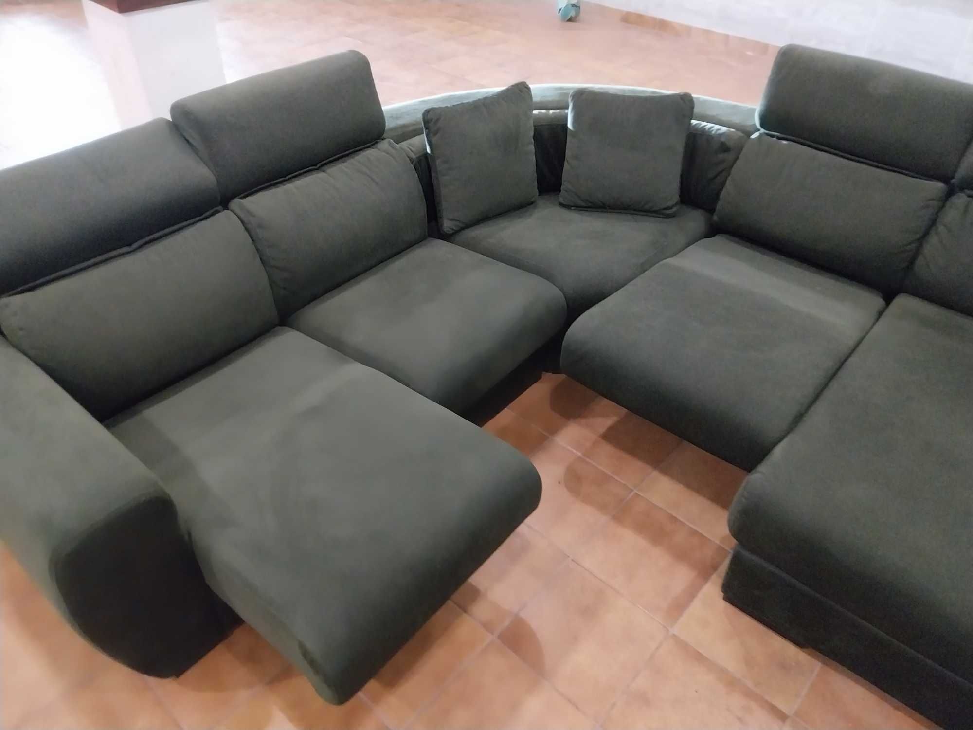 Sofá modular com Chaise Longue