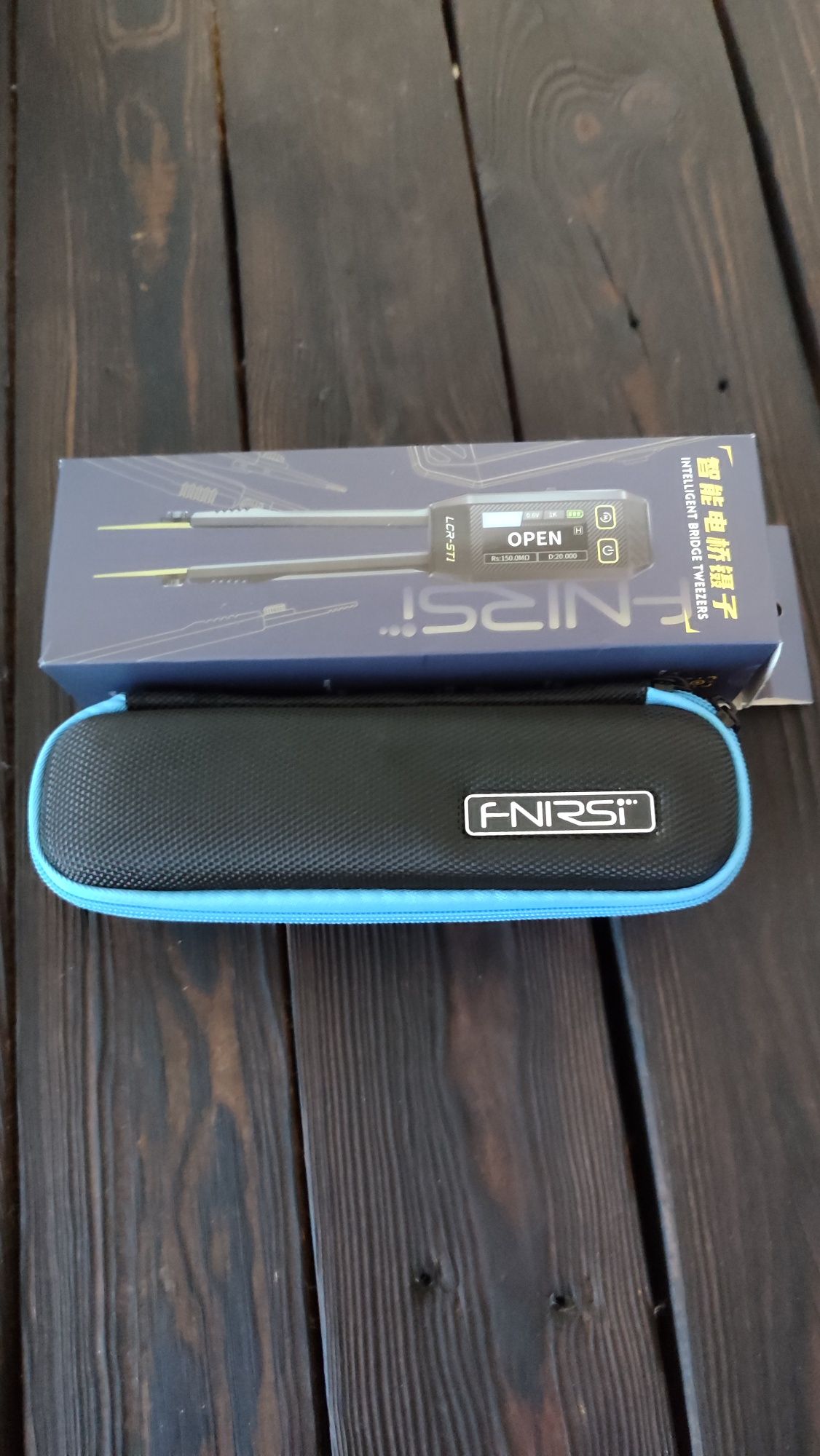 Мультиметр пінцет Fnirsi LCR-ST1