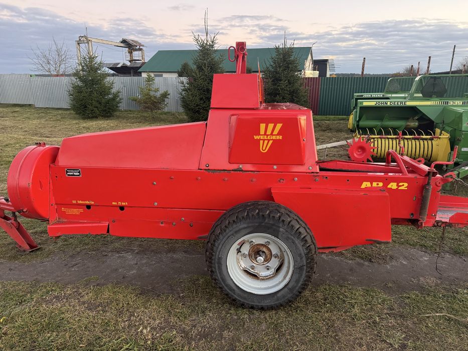 Прес підбирач Пресс-подборщик тюкопрес Велгер WELGER AP42 (AP430-400)