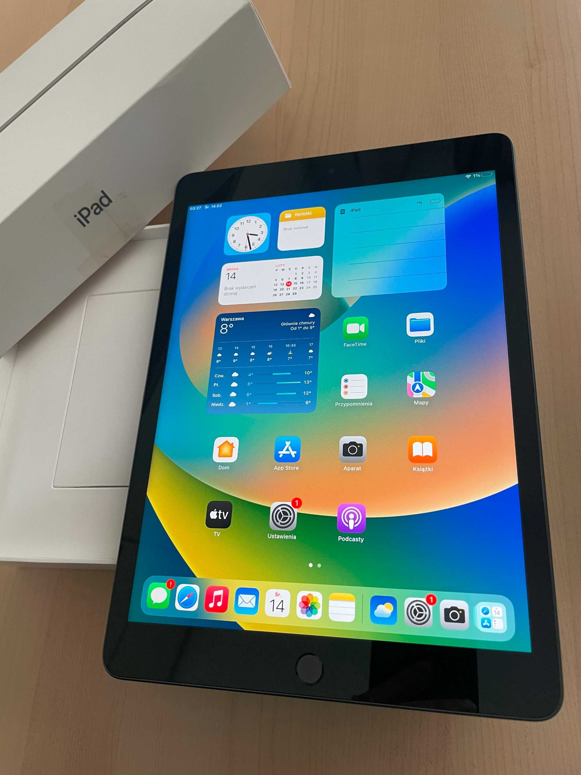 iPad 9 10,2" 256GB wifi szary BATERIA 100%