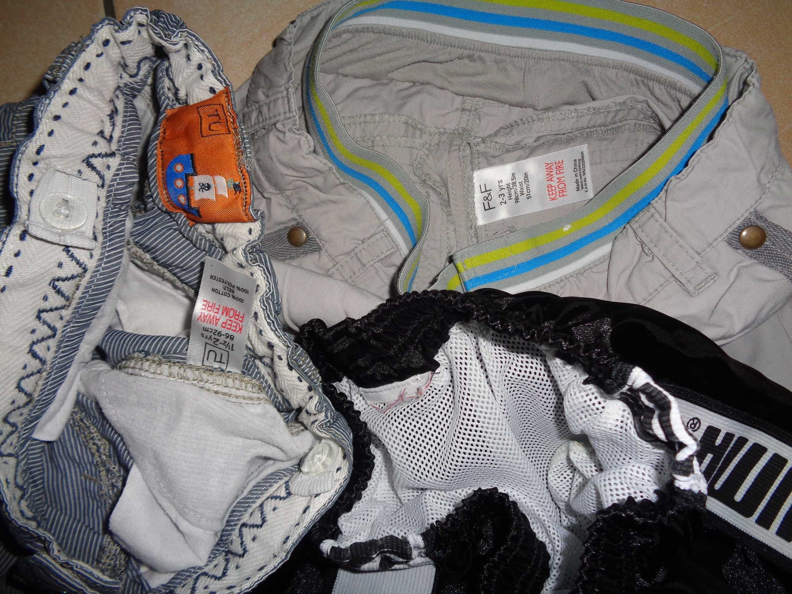 ZESTAW 4x Skechers skarpetki + rajtuzy + 3x krótkie spodenki 86 cm+