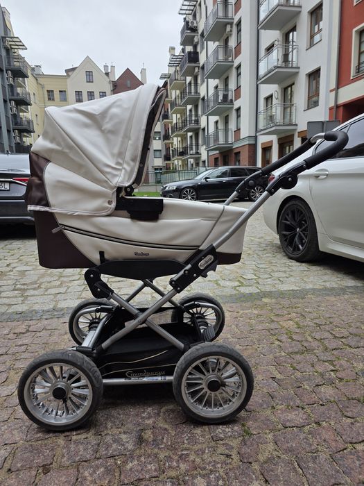 Wózek premium Emmaliunga 2W1 gondola + spacerówka