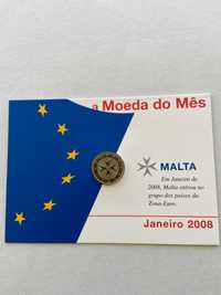 Conjunto de moedas de 1 Euro