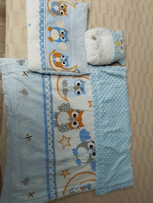 Kocyk minky do wózka lub łóżeczka